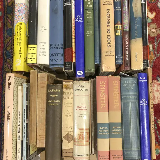 Box of Assorted Vintage Books