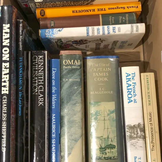 Box of Assorted Books