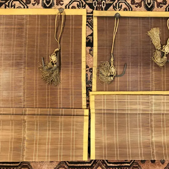 Pair of Vintage Blinds