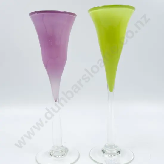 Two NZ L.Campbell Goblets