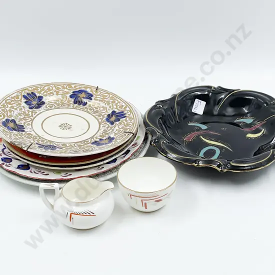 Five Late C19th Plates