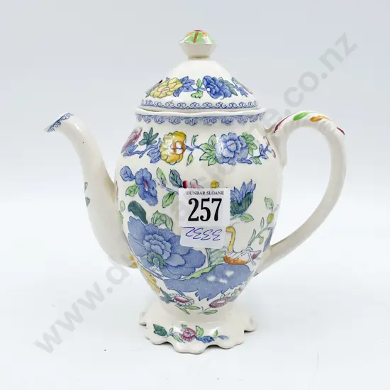 Small Masons Regency Pattern Coffee Pot