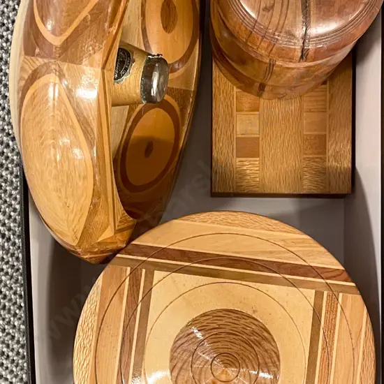 Collection of Native Timbers of New Zealand Souvenirware