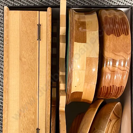 Collection of Native Timbers of New Zealand Souvenirware