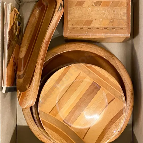 Collection of Native Timbers of New Zealand Souvenirware