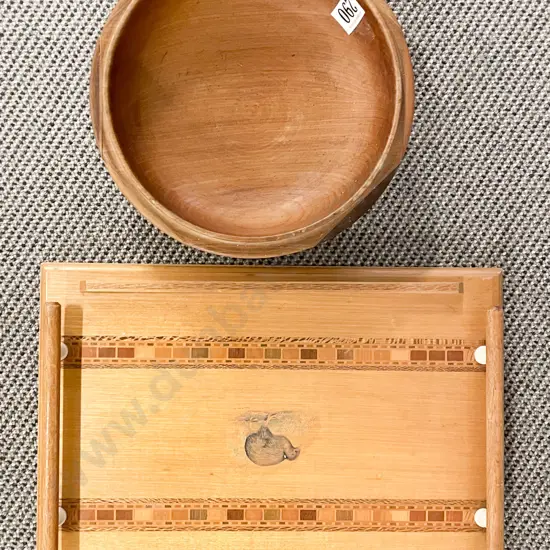 NZ Native Timber Sovereign Tray and Bowl