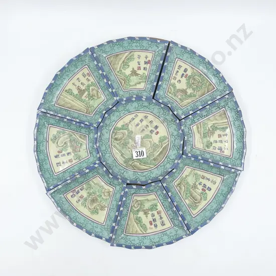Chinese Nine Piece Serving Tray
