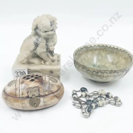 Various Asian Including Small Fu Dog