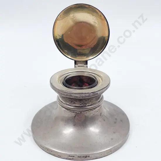 Birmingham S/S Capstan Inkwell