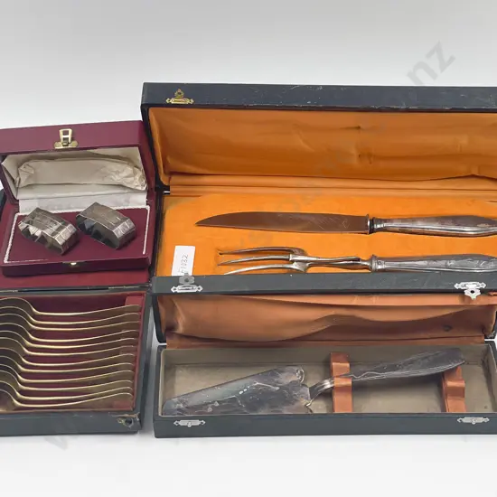 Cased French S/P Carving Set