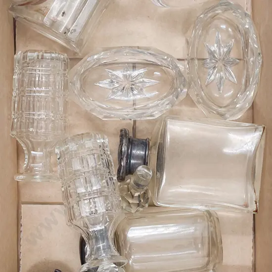 Three S/S Topped Vanity Bottles