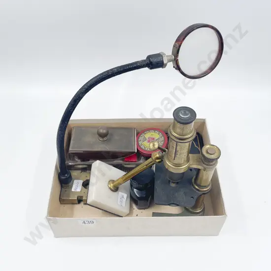 Two Desk Magnifying Glasses