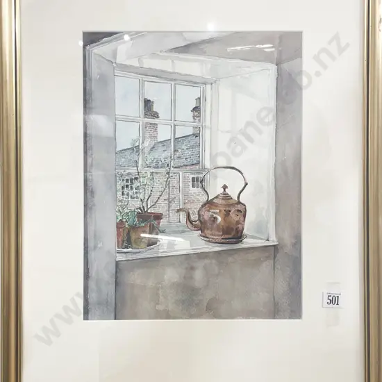 Unknown Artist - Tim and Sue's Window - Watercolour