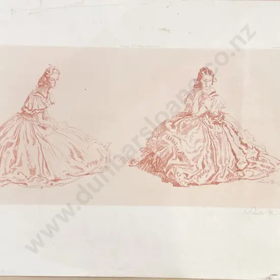 Russell Flint Signed Print