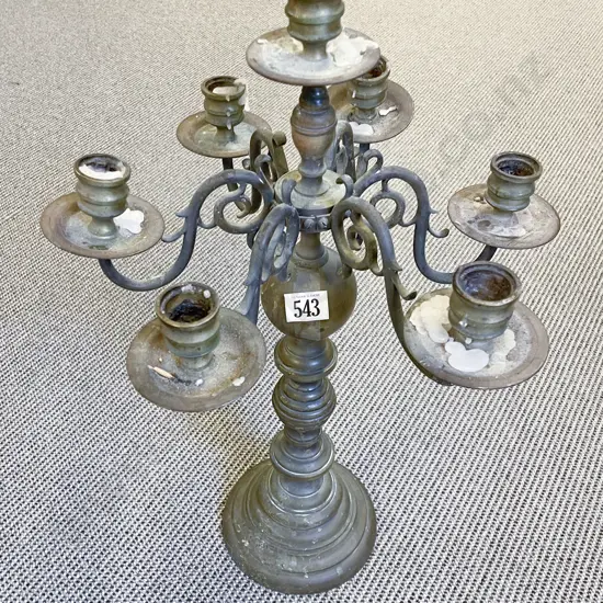 C19th Seven Light/Candle Candelabrum