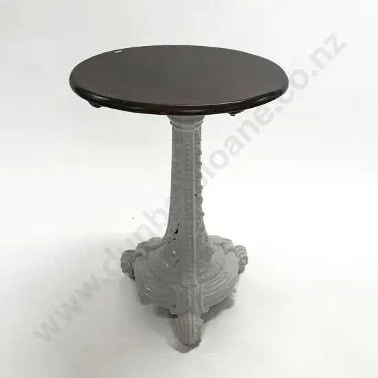 Vict Painted Cast Iron Based Pub Table