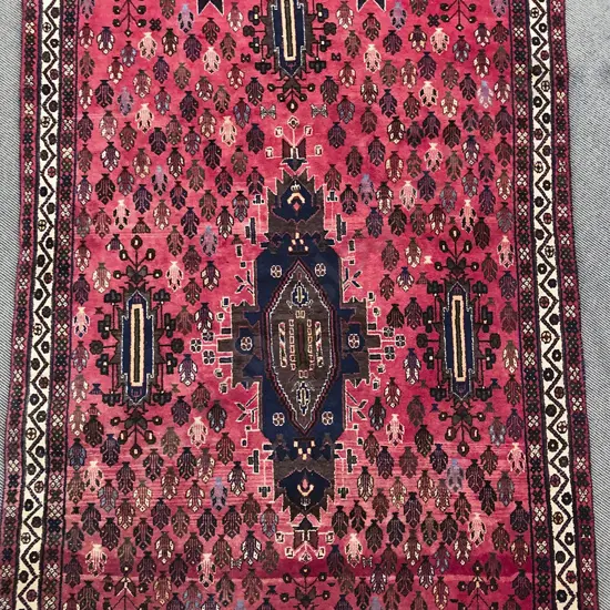Persian Wool on Cotton Rug