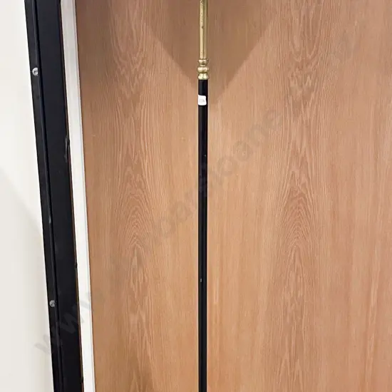 Pair of Early to Mid C20th Cast Metal Standard Lamps