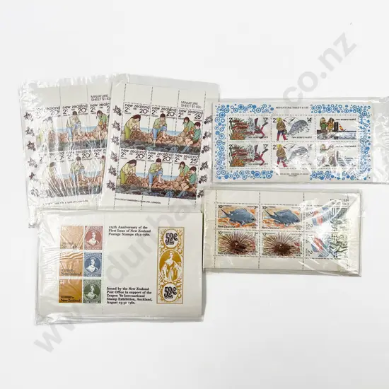 NZ Bundle Collections Miniature Sheets