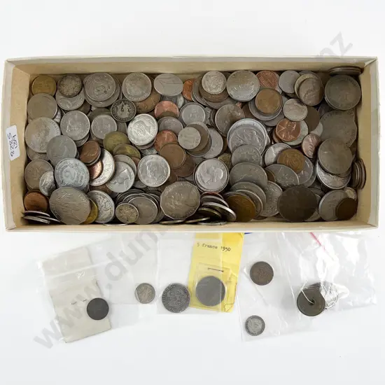 Qty NZ and World Vintage Pocket Change Coinage