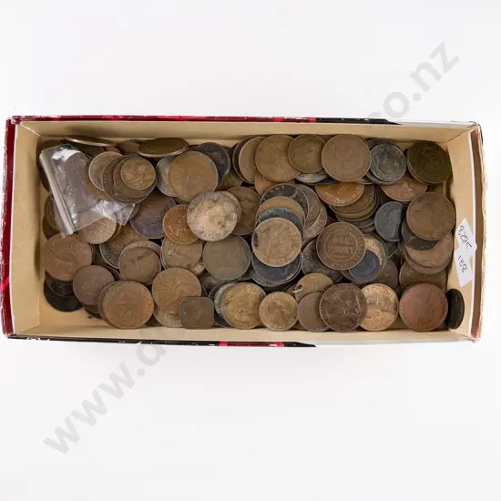 Qty NZ and Commonwealth Copper Coinage