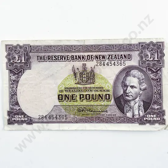 NZ One Pound Note