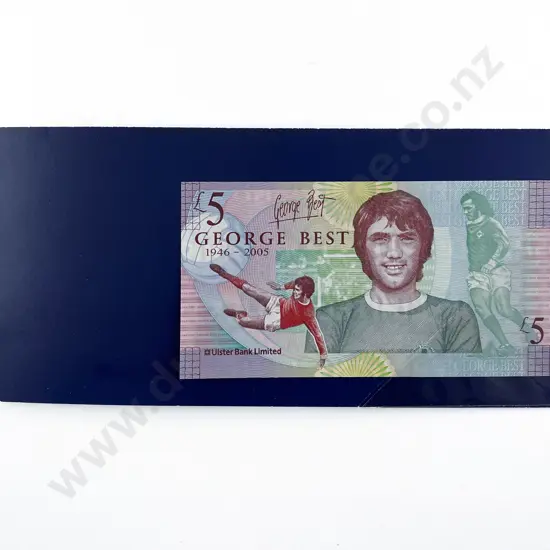 Ulster Bank Ltd George Best £5 Note
