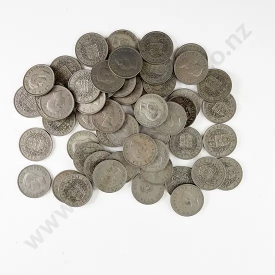 NZ Various Date Half Crowns x53