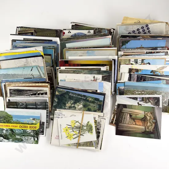 Large Qty Post WWII Tourist Post Cards