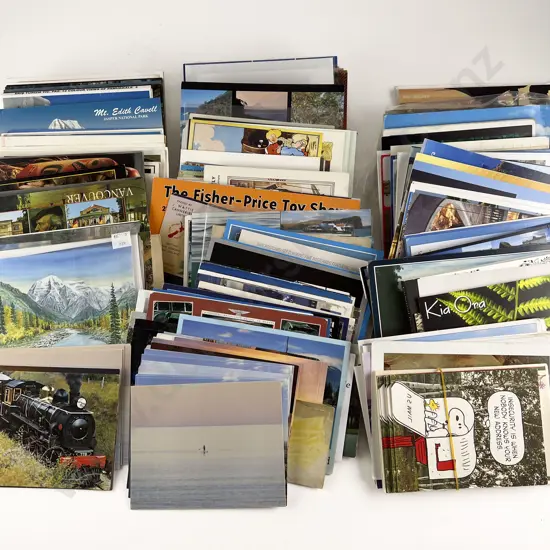 Large Qty Post WWII Tourist Post Cards