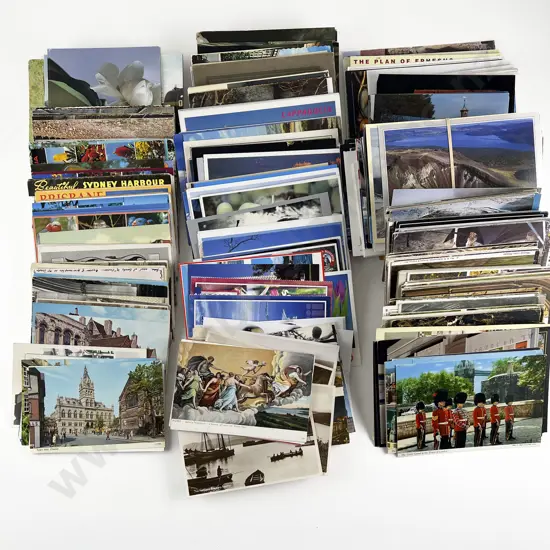 Large Qty Post WWII Tourist Post Cards