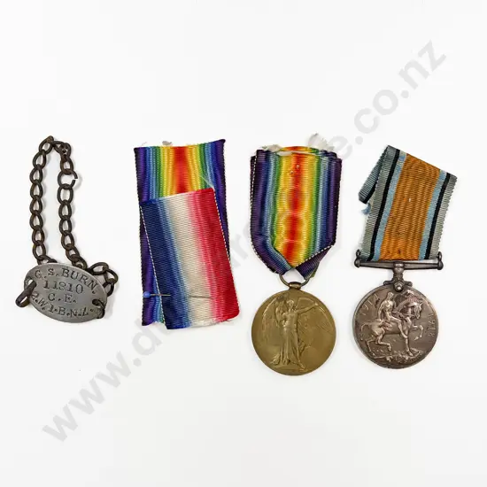 NZ WWI War and Victory Medals
