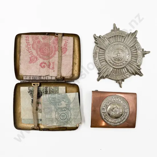 WWI German Gottmituns Belt Buckle
