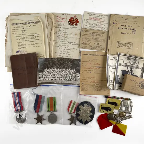 WWII Four Medal Group