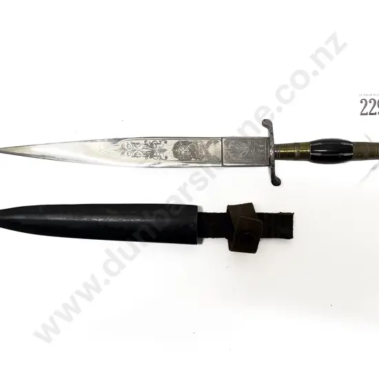 Commemorative Dagger November 15 1889 Declaration of Brazil as a Republic Dagger