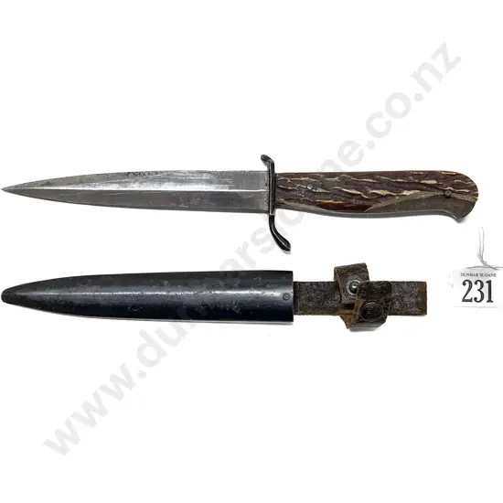 Vintage Stiletto Hunting Knife