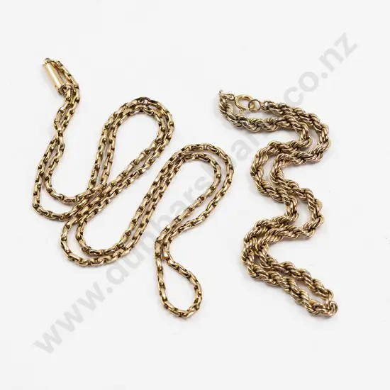 Vintage 15ct Trace Link Neck Chain