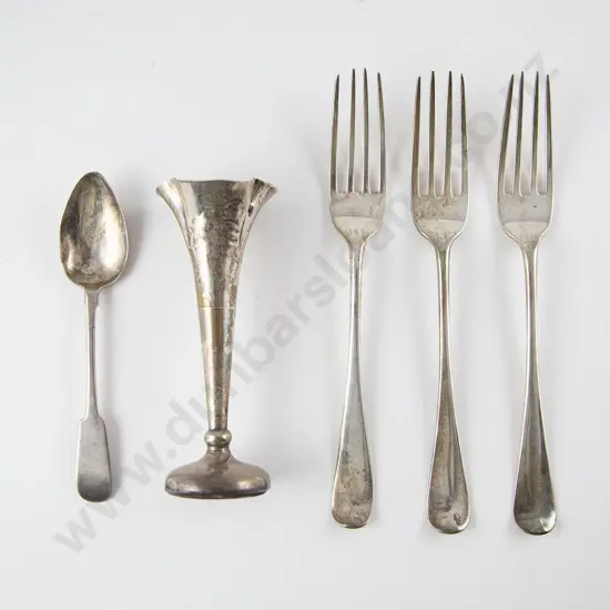 3 Geo III S/S Table Forks