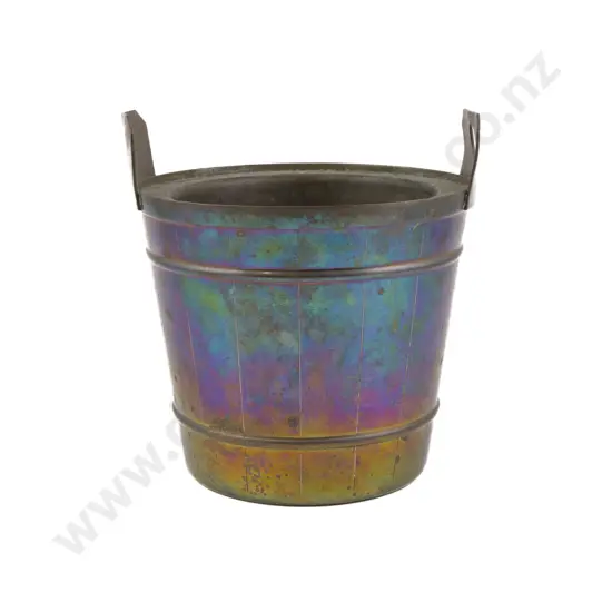 Worn Silver Ice Bucket