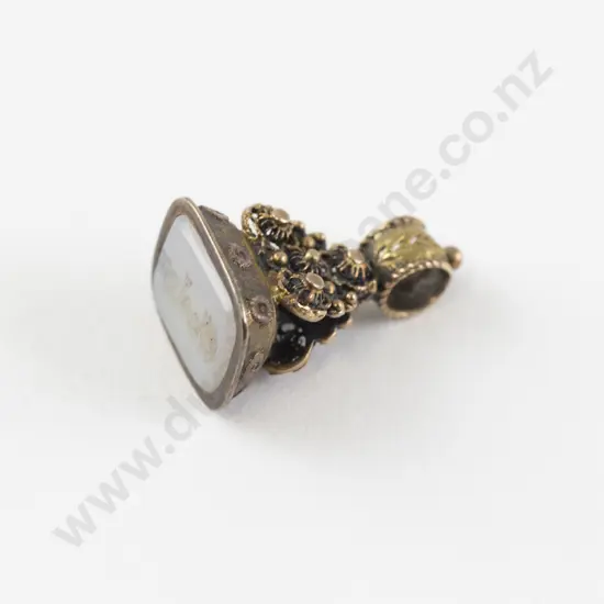 Victorian Small 15ct Seal Fob Charm