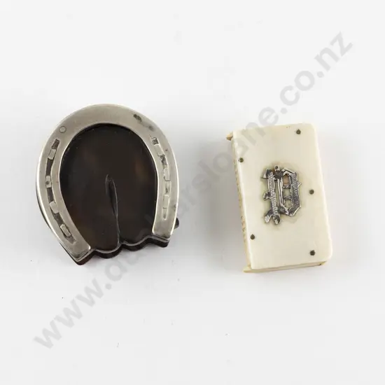 Victorian Silver Mounted Tortoise Shell Vesta Box