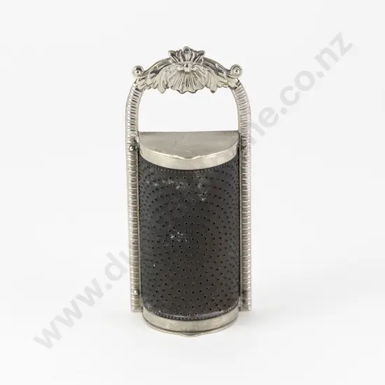 Geo IV Dubarry Patent Nutmeg Silver on Steel Nutmeg Grater