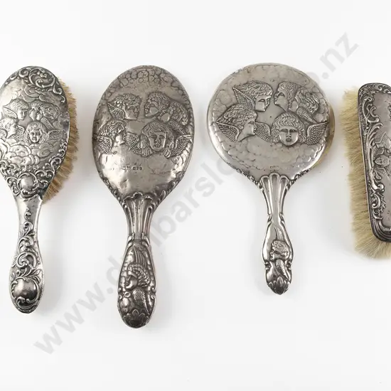 Edwardian S/S Backed Two Vanity Mirrors