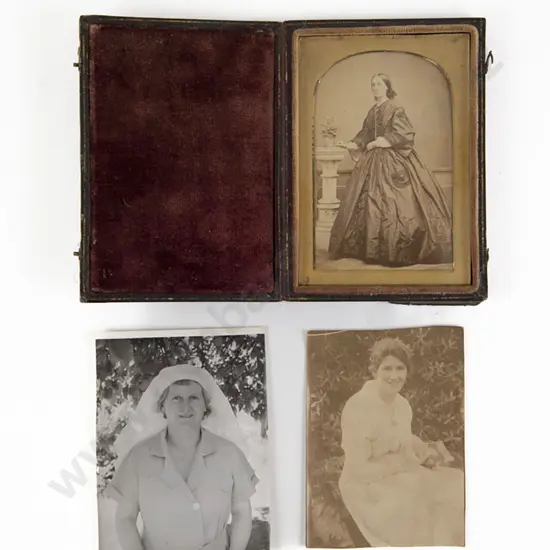 Vict Daguerrotype Photo Of A Lady