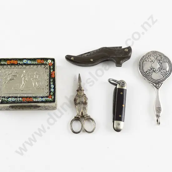 Victorian Miniature Shoe Pocket Knife