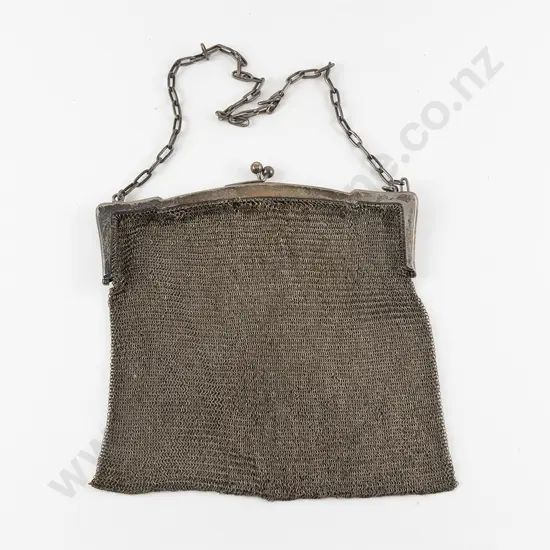Art Deco S/S Mesh Evening Purse