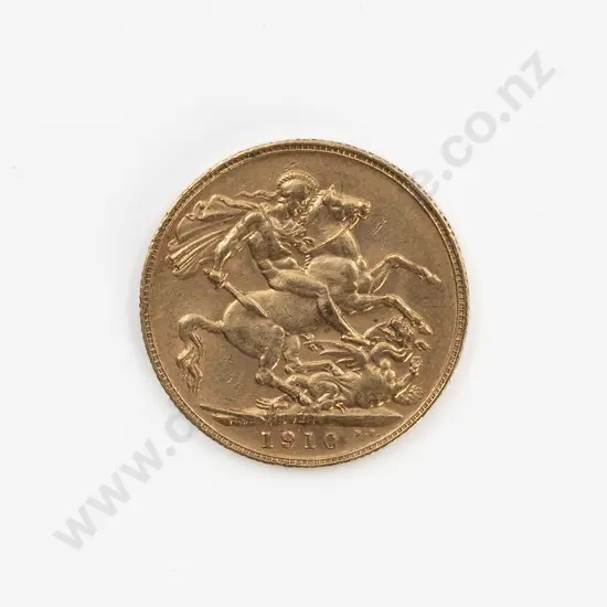1909 Full Gold Sovereign