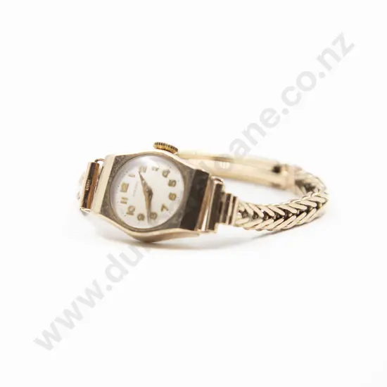 Vintage All 9ct Peerex Ladies Manual Wind Wrist Watch