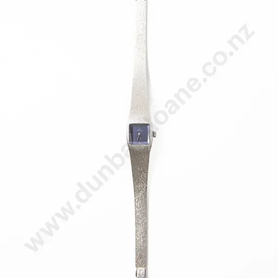 All 18ct White Gold Omega de Ville Ladies Manual Wind Dress Wrist Watch