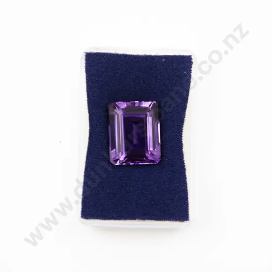 Unmounted Brazilian Amethyst Octagonal Cut 27.5cts